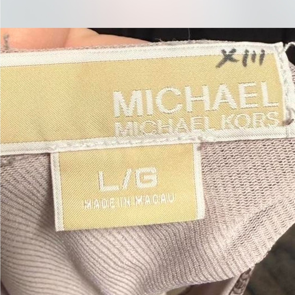 Michael Kors Brown Patterned Blouse - image 3